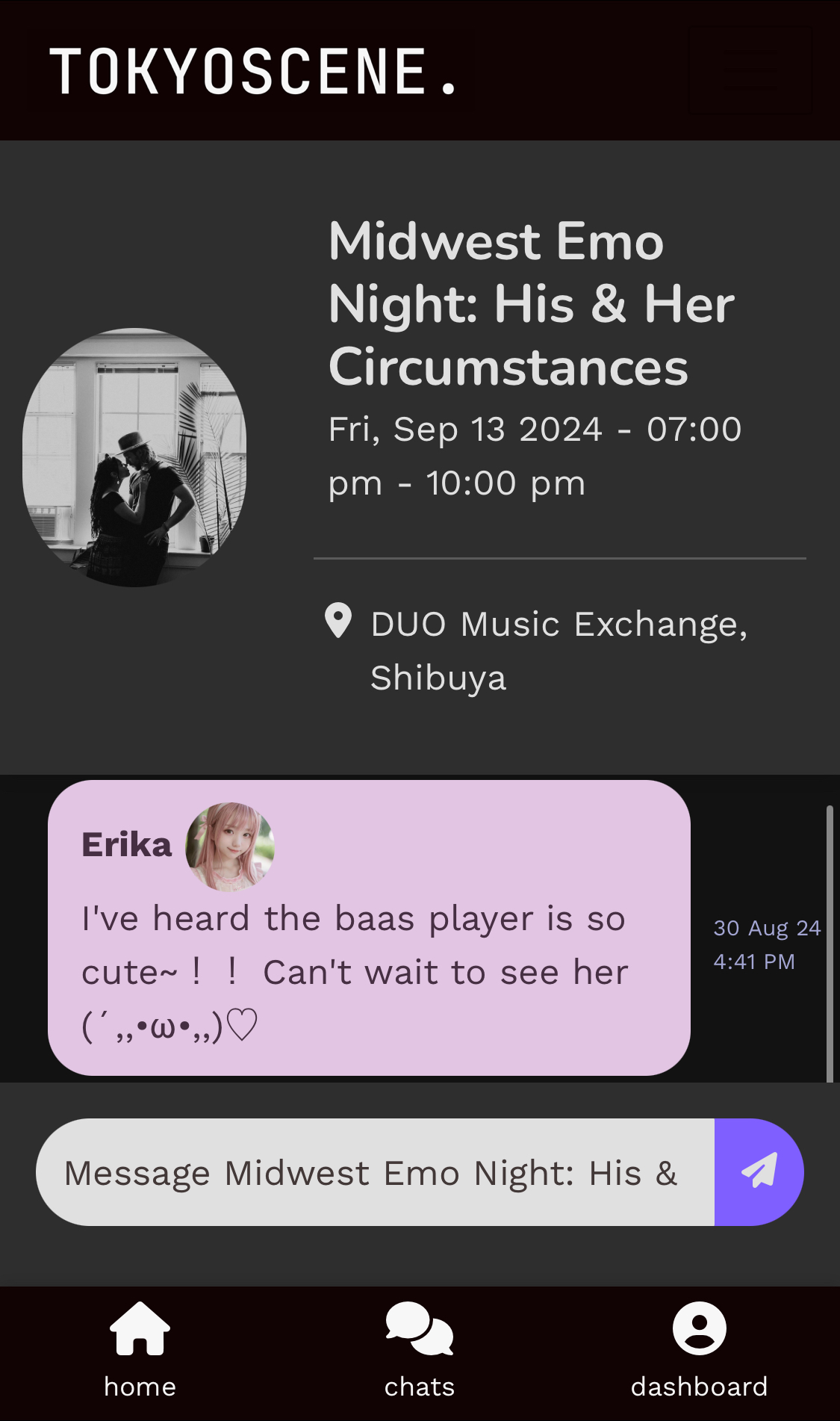 TokyoScene_Chat